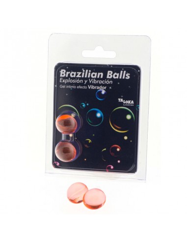 Taloka Brazilian Balls Gel Excitante Efecto Vibración 2 Bolas - MySexyShop (ES)