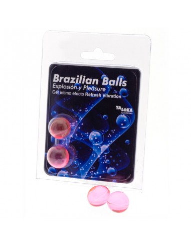 Taloka 2 Brazilian Balls Refresh Vibrating Effect Exciting Gel - MySexyShop.eu