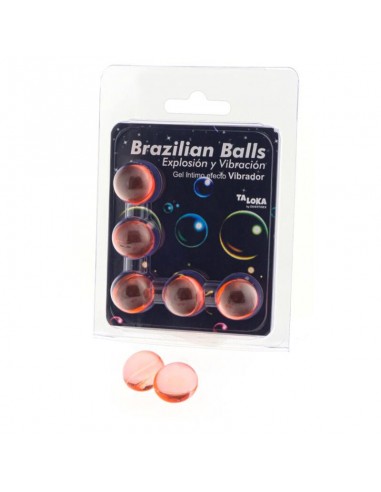 Taloka 5 Brazilian Balls Vibrating Effect Exciting Gel |
