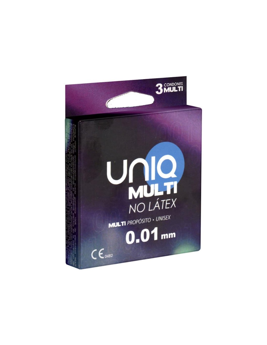 Uniq Multi Latex Free Condoms 3 Units | MySexyShop