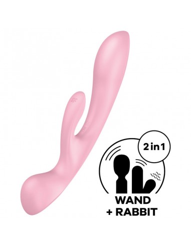 Satisfyer Triple Oh Vibrador Híbrido Rosa - MySexyShop (ES)