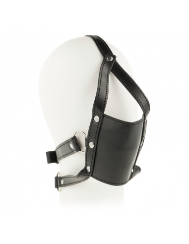 Ohmama Head Harness With Muzzle Cover Ball Gag - MySexyShop