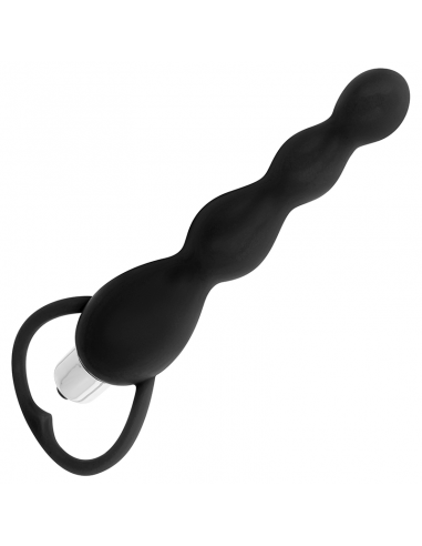 Ohmama Vibrating Butt Plug Black | MySexyShop (PT)