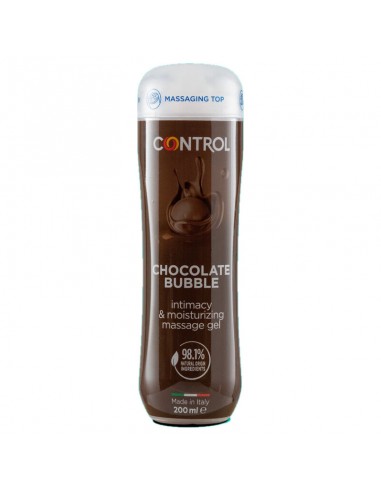 Control Massage Gel 3 In 1 Chocolate Bubble 200 Ml | MySexyShop