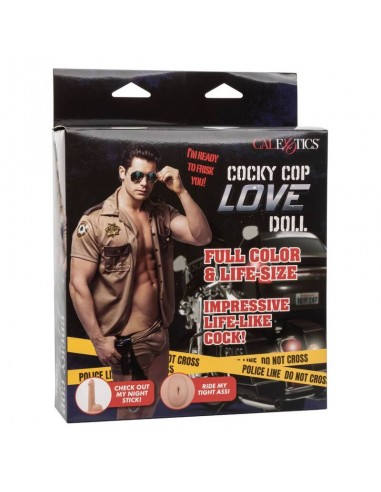 California Exotics Cocky Cop Love Doll | MySexyShop