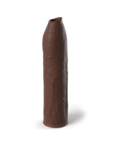 Pipedreams Extension Sleeve Uncut 17,78 Cm Brown