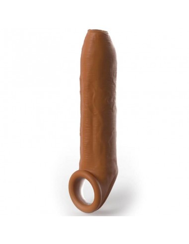 Pipedreams Sleeve Uncut 17,78 Cm W Strap Caramel - MySexyShop