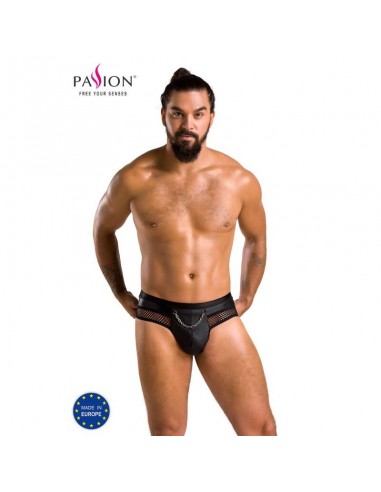 Passion 030 Slip Open Tom Black S/M | MySexyShop