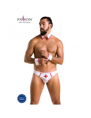 Passion 037 Slip Gregory Blanco S/M - MySexyShop (ES)