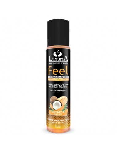Luxuria feel coconut and melon water based lubricant 60 ml | MySexyShop (PT)