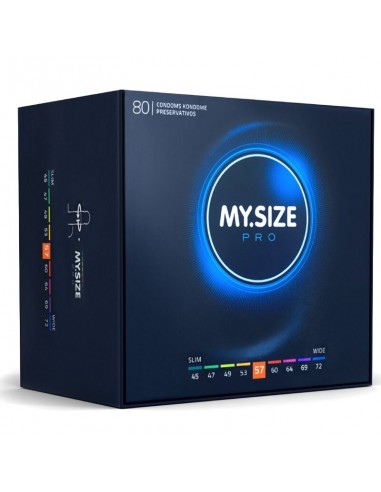 My Size Pro Condoms 57 Mm 80 Units | MySexyShop