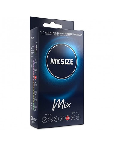 My Size Mix Preservativos 60 Mm 10 Unidades - MySexyShop (ES)