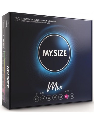 My Size Mix Condoms 64 Mm 28 Units | MySexyShop (PT)