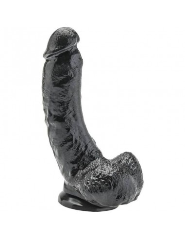 Get Real Dildo 20,5 Cm With Balls Black | MySexyShop