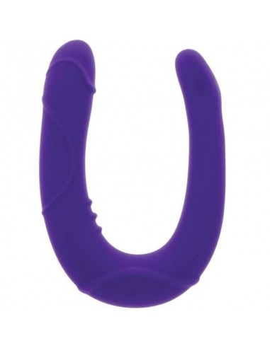 Get Real Vogue Mini Double Dong Purple