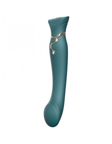 Zalo Queen G-Spot Puls Wave Vibe Green - MySexyShop
