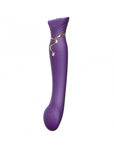 Zalo Queen G-Spot Puls Wave Vibe Purple - MySexyShop