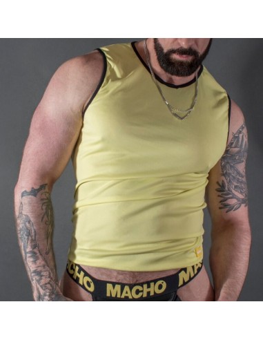 Macho Yellow T-Shirt L/XL - MySexyShop