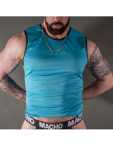 Macho Blue T-Shirt L/XL - MySexyShop