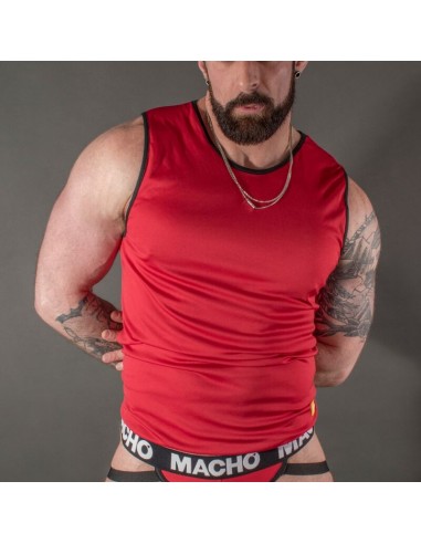 Macho Camiseta Roja L/Xl - MySexyShop (ES)