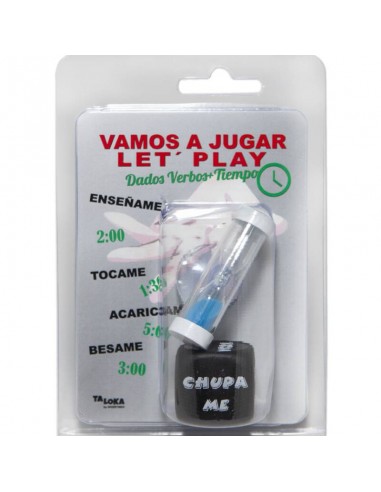 Taloka Dado C/ Verbos +RELOJ De Arena Vamos A Jugar /es/pt/en/fr/it/ - MySexyShop (ES)