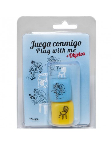 Taloka Funny Blue Posture Dice + Place Dice /es/pt/en/fr/it/ - MySexyShop.eu