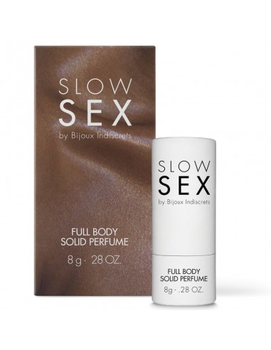 Slow sex full body solid perfume 8 gr | MySexyShop