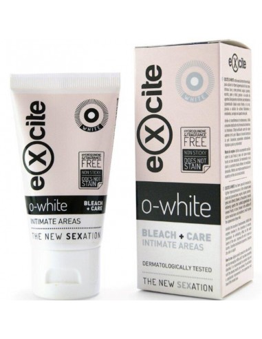 Excite O White Bleach + Care Intimate Areas 50 Ml | MySexyShop (PT)