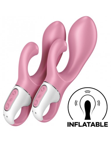 Satisfyer Air Pump Bunny 2 Ancient Pink - MySexyShop.eu