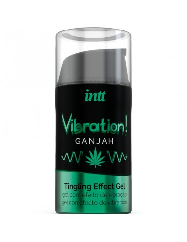 Intt Powerful Intimate Stimulant Liquid Vibrating Gel Cannabis 15ml | MySexyShop (PT)