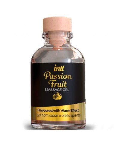 Intt Passion Fruit Flavored Massage Gel With Heat Effect