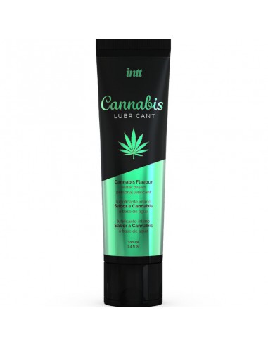 Intt Water-Based Intimate Lubricant With Cannabis Flavor -
