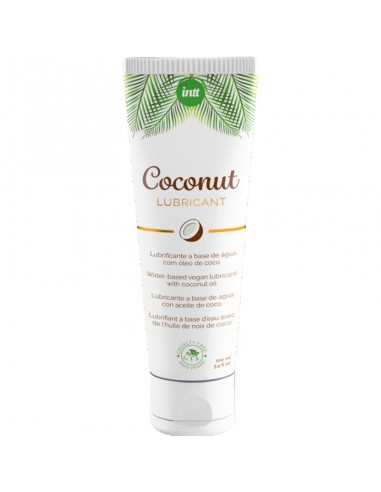 Intt Vegan Water-Based Lubricant With Intense Coconut Flavor -