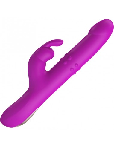 Pretty Love Reese Rotating Vibrator Purple - MySexyShop