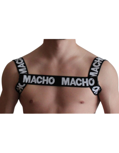 Macho Black Harness