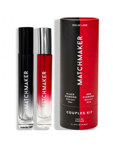 Eye Of Love Matchmaker Pheromone 2pc Set Couples Kit Attract Her & Him 20ml | MySexyShop (PT)