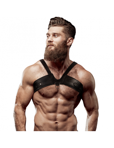 Fetish Submissive Attitude Eco Leather Brigade Man Chest Harness