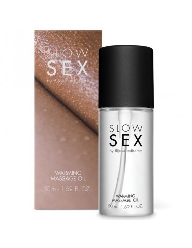 Slow Sex Warming Massage Oil | MySexyShop