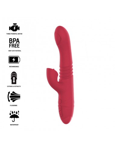 Intense Dua Multifunction Rechargeable Vibrator Up & Down With