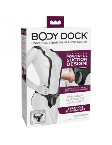 Pipedream Body Dock Strap-On Suspenders | MySexyShop (PT)