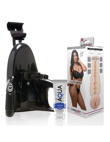 Fleshlight Violet Myers Waifu + Universal Launch + Aqua Quality Lubricant 50 Ml