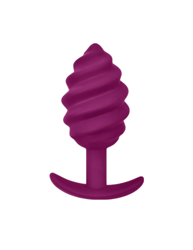 G-Vibe Gplug Twist 2 Purple Anal Plug