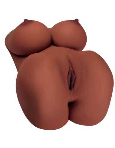 Pdx Plus Realistic Female Ez Bang Masturbator Torso Brown