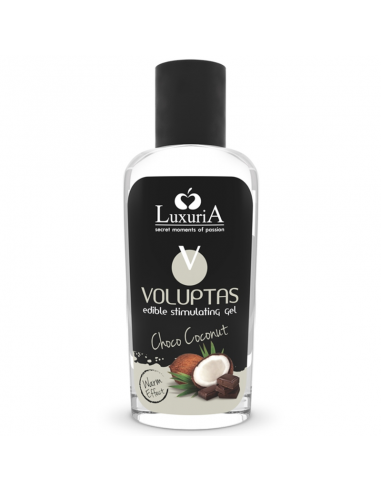 Luxuria voluptas edible stimulating gel warming effect coconut and cream 100 ml - MySexyShop (ES)