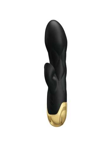 Pretty Love Black Rechargeable Gold Plated Luxury Vibrator