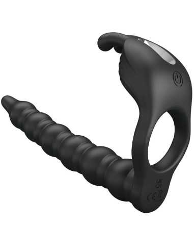 Pretty Love Blackney Penis Ring With Black Vibrator Plug