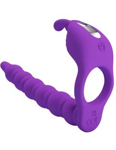 Pretty Love Blackney Penis Ring With Lila Vibrator Plug