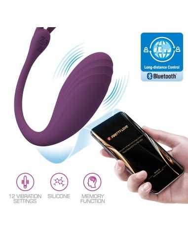 Pretty Love Catalina Vibrator App Remote Control Purple