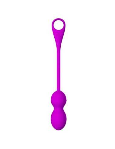 Pretty Love Elvira Rechargeable Vibrating Balls Purple