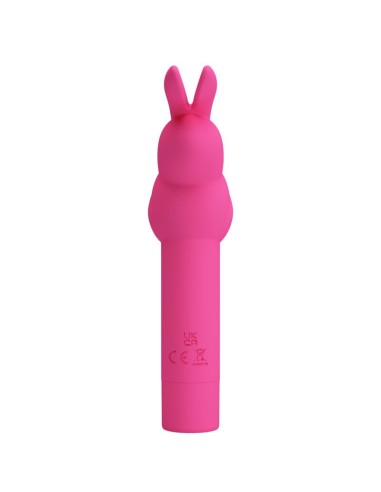 Pretty Love Gerardo Fuschia Rabbit Silicone Vibrator